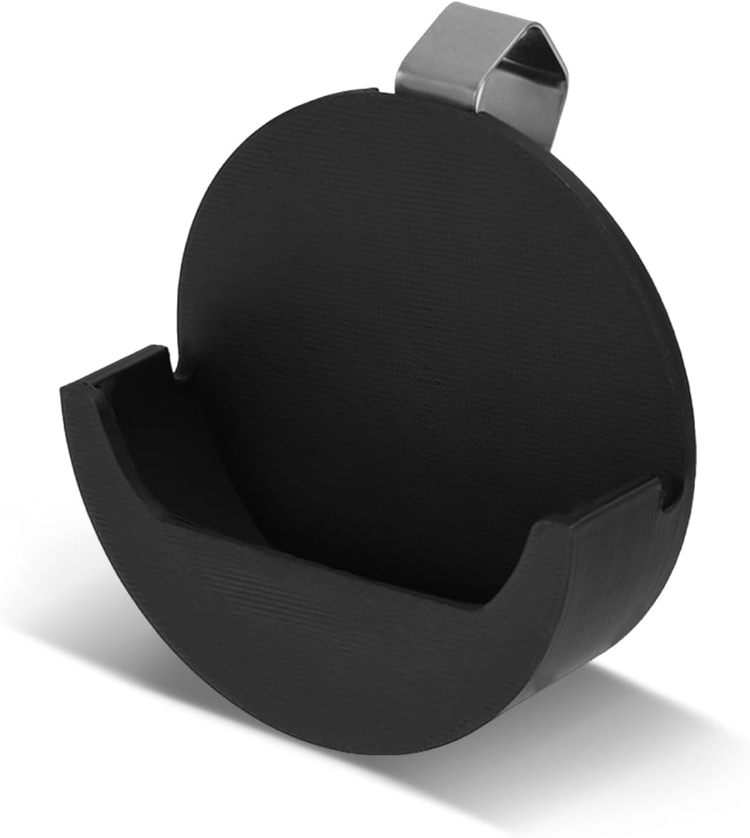 Car Visor Clip Holder for ZYN, Durable Pouch Can Tins Organizer Storage Lightweight & Universal Belt or Sun Visor Accessory for Smokers Daily Use and Gift (Black)