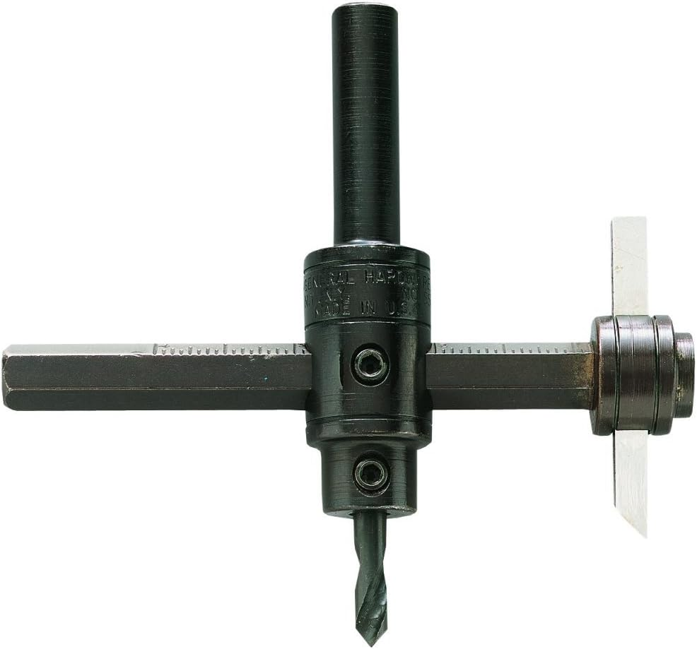 General Tools 55 Heavy Duty Circle Cutter. Adjustable 1-3/4 Inch to 7-7/8 Inch image number 2