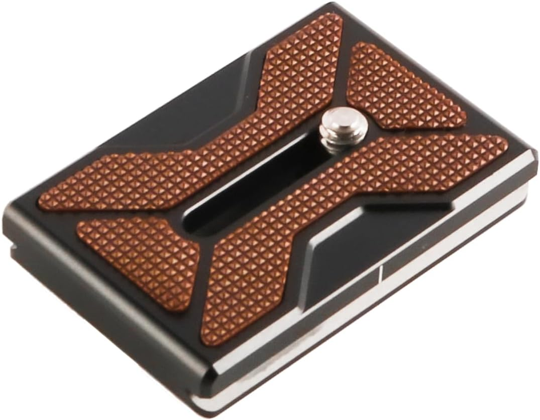 VOANZO Camera Quick Release Plate Aluminum Quick Release Plate with 1/4'' Thread Quick Release System for Most Tripod image number 5