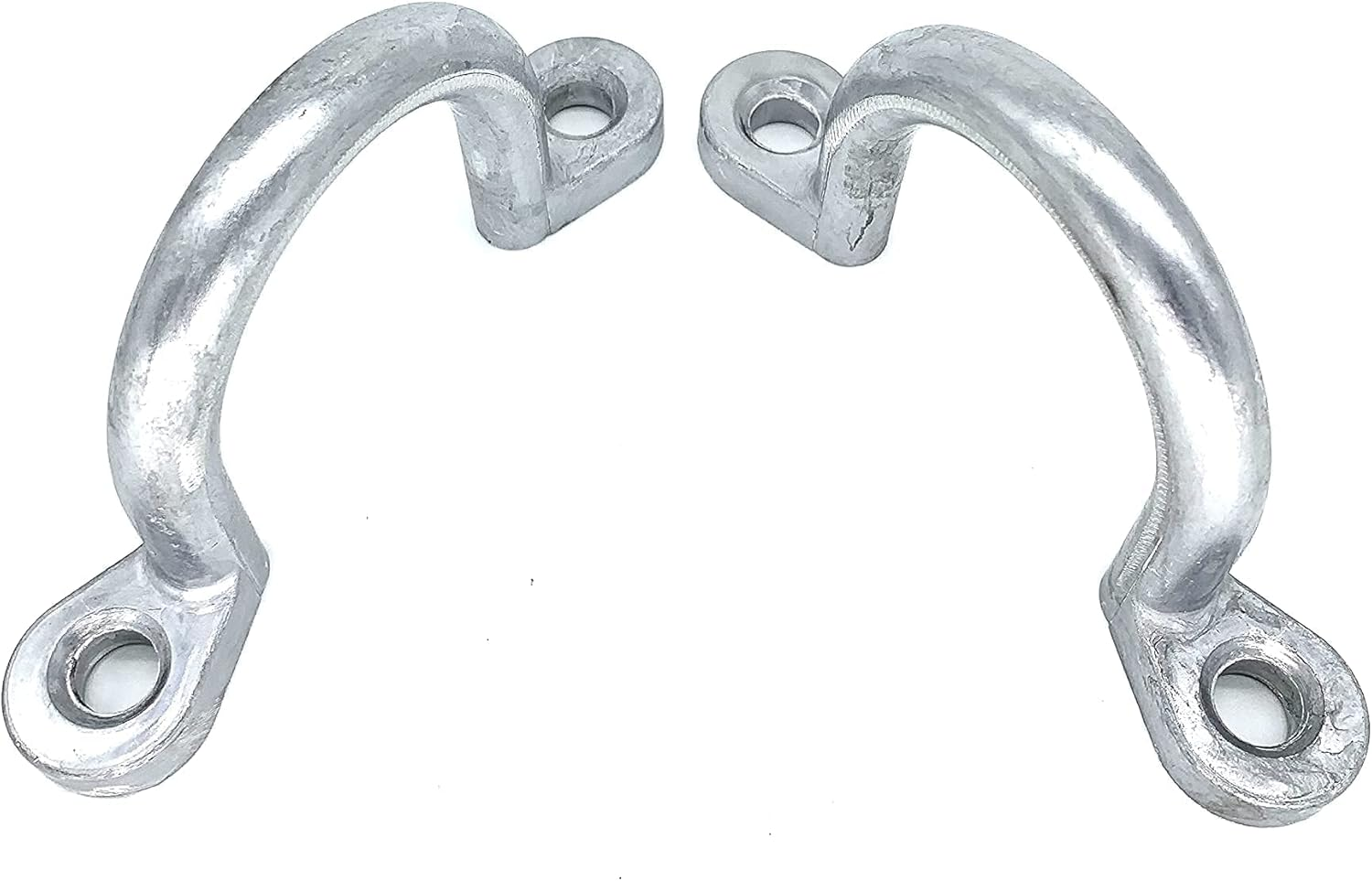 For Horse Trailer Ties Loop 2" I.D Aluminum Bolt-On Lashing Rope Horse Tie down Ring (2 Pcs) Horse Trailer Accessories Tie Ring down Blocker for Horses Parts and Rings Cross Ties image number 2