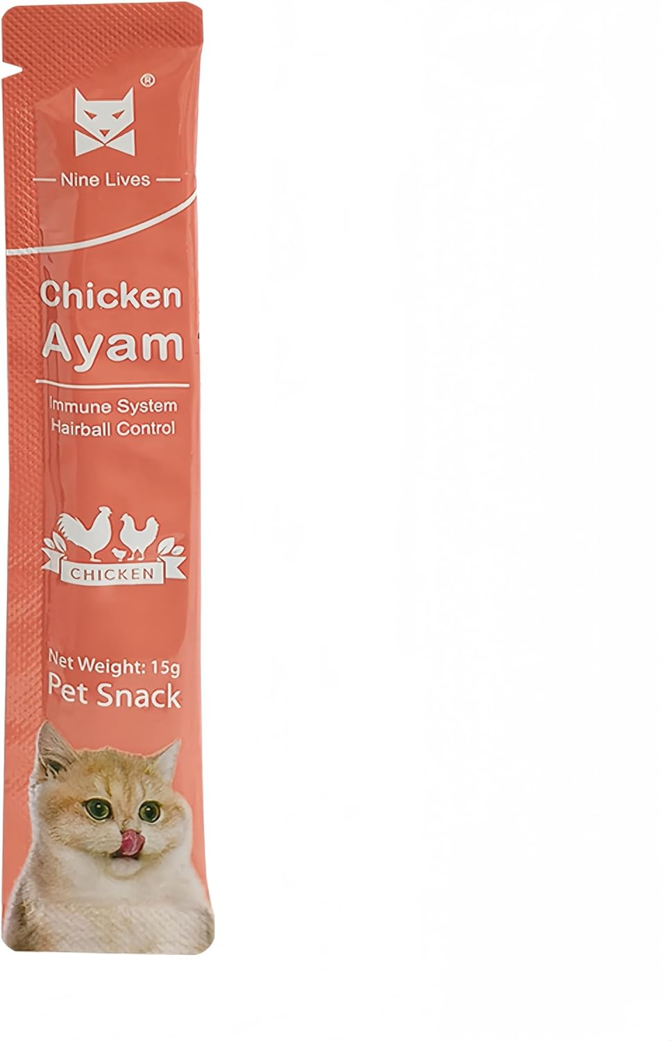 Delicious Cat Snacks for Weight Gain and Cheek Filling-Moist Cat Treats Sticks (5PCS, Beef) image number 3