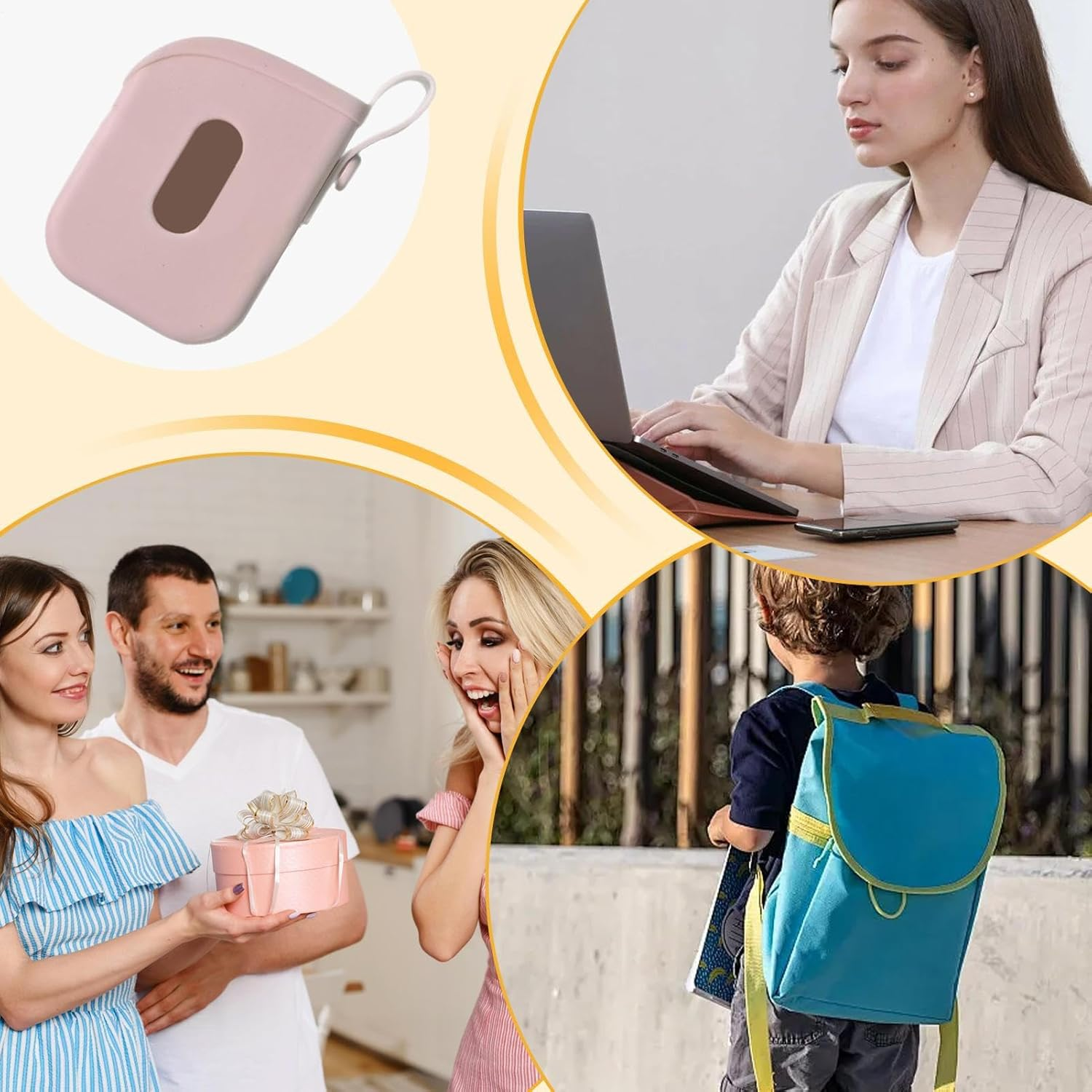 Portable Travel Liquid Makeup Packaging - Inflatable Air Column Column Bubble Wrap Bag | Silicone Empty Bottles Protective Sleeve, Protective Cover image number 5