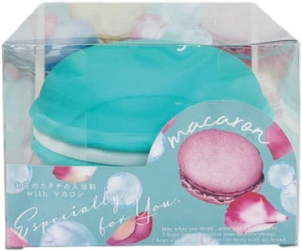 Q-FLA 815270 Soapflower Bath Solution, Macaron Bath Fragrance, Peach Pink, Gift