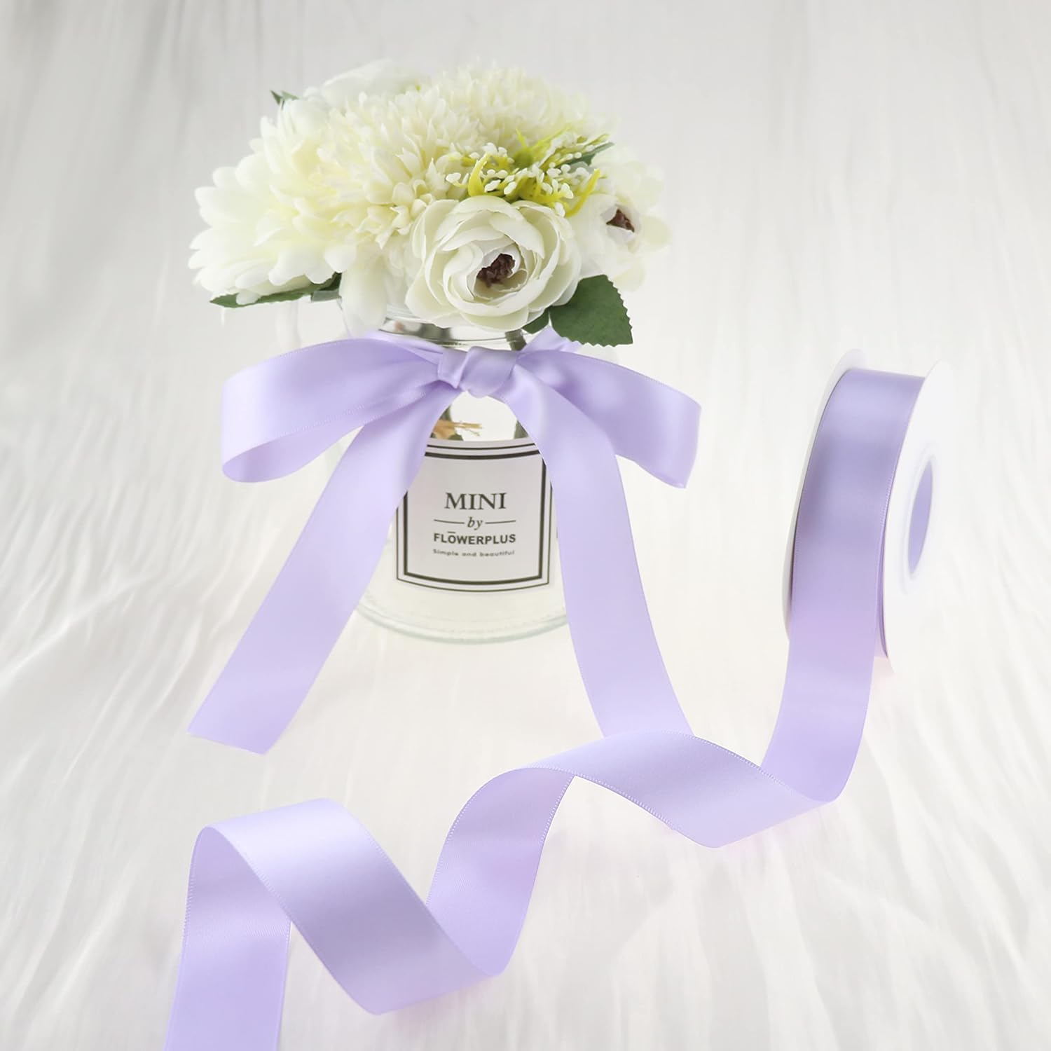 6 Rolls Pastel Ribbon,3/8" 25 Yard/Roll Fabric Ribbons Craft,Ribbon for Gift Wrapping Girl Hair Bow, Ribbons for Crafts Party Wedding Hair Bows D&eacute;cor image number 2