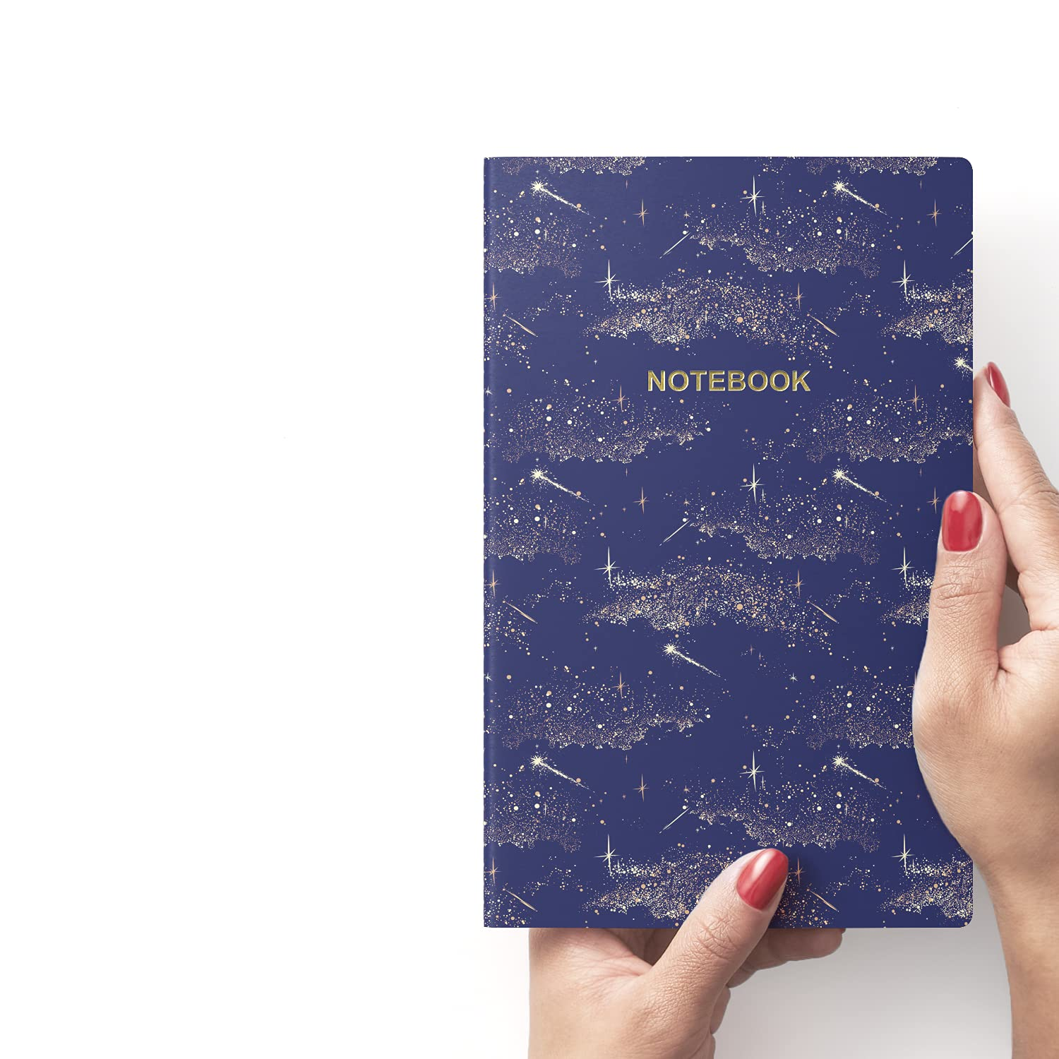 Arteza Pocket Notebooks, Set of 5, 5 X 8 Inches, 40 Sheets Each, Constellation Designs, 2 Dotted, 2 Ruled, and 1 Blank Softcover Journal with Smooth Paper, Art Supplies for Writing and Sketching image number 2