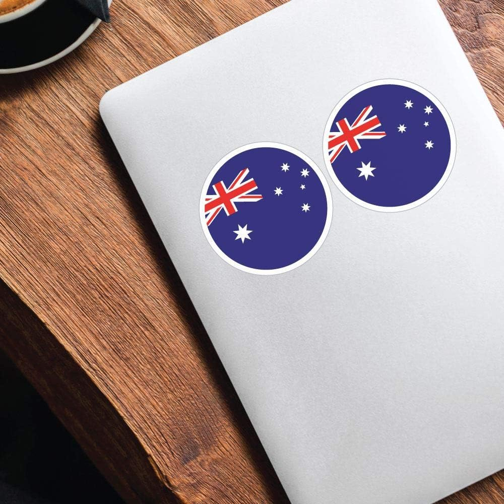 Australian Flag X2 Sticker Decal Aussie Straya Oz Country Love Proud image number 2