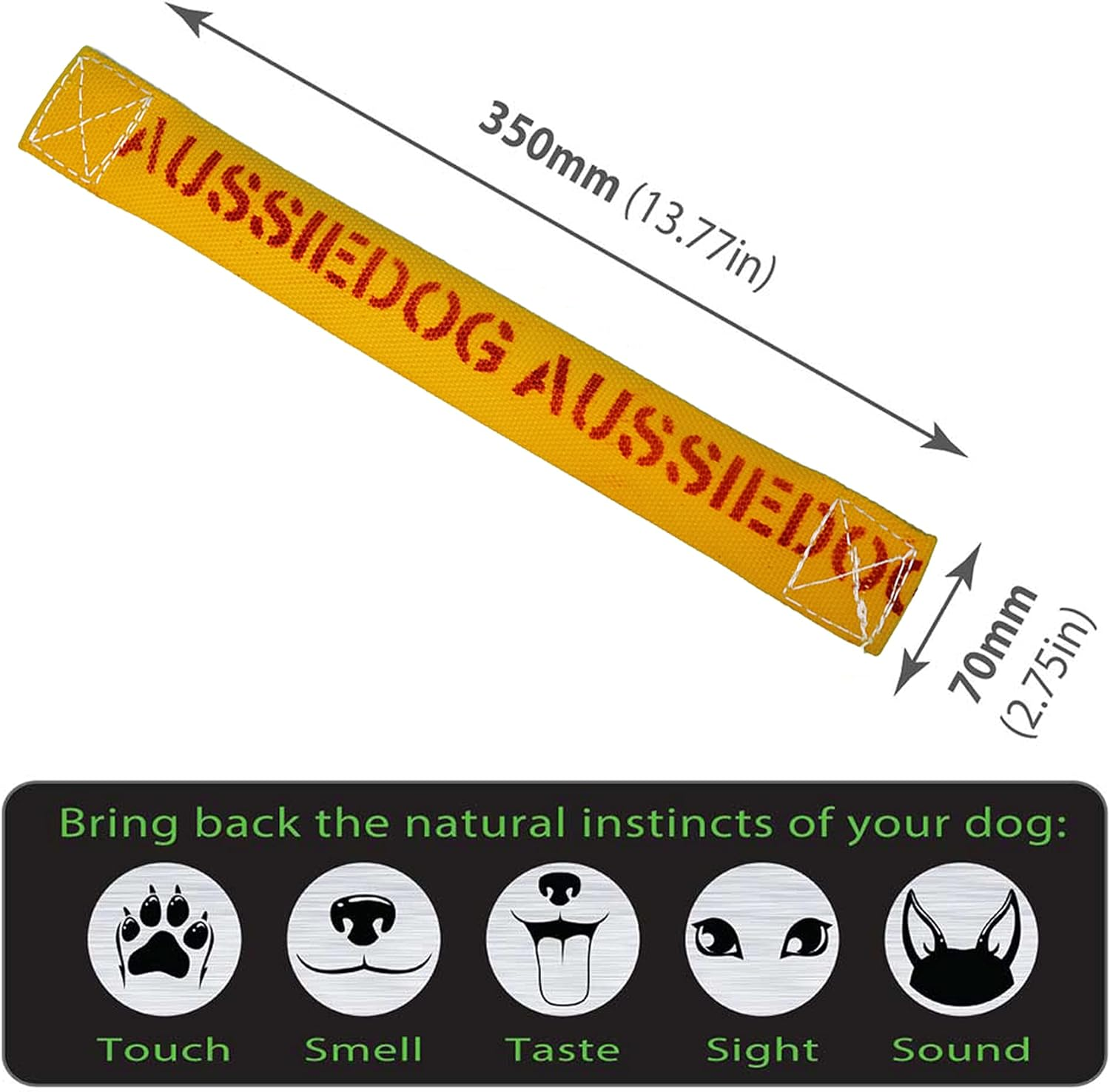 Aussie Dog Slapathong Get It Interactive Dog Toy Large Size Durable Tug & Fetch Toy for Medium to Large Breeds Safe & Long-Lasting Play image number 3