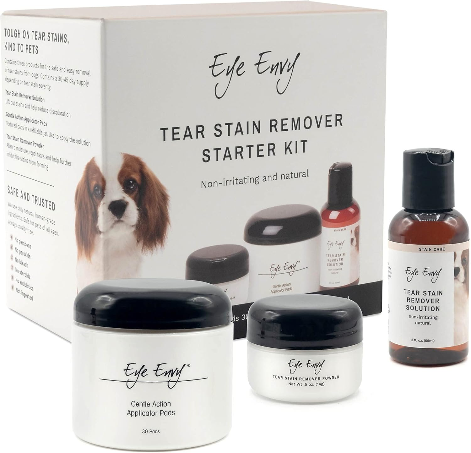 Eye Envy NR Tear Stain Remover Starter Kit for Dogs image number 3