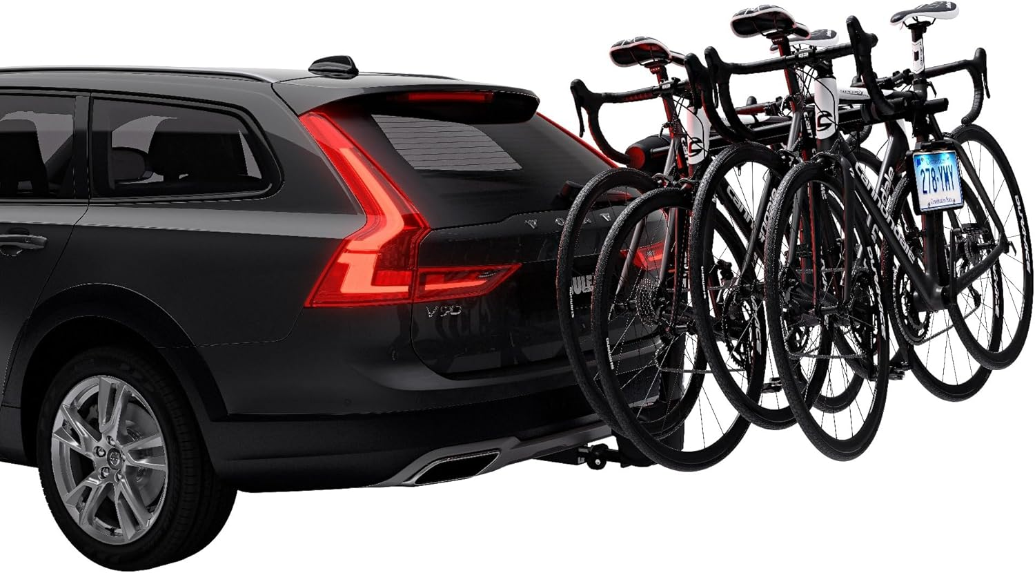 Thule License Plate Holder, Black image number 6