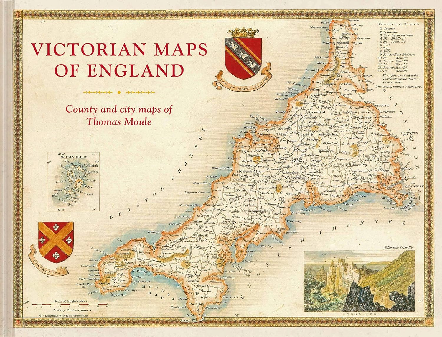 England'S Victorian Maps: Thomas Moule'S County and City Maps