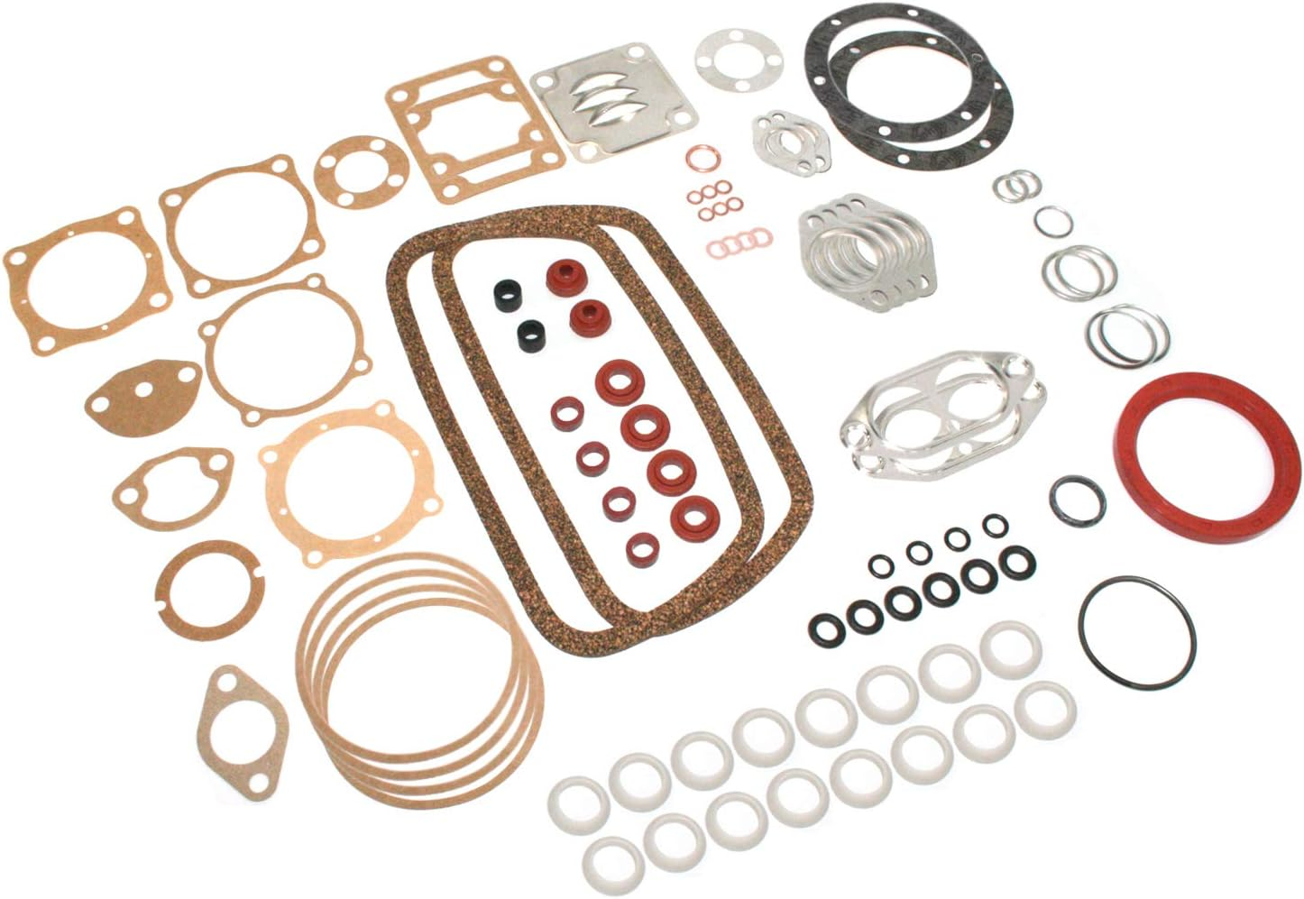 Elring 111198007ASP Engine Gasket Set with Crank Seal for VW Beetle image number 2