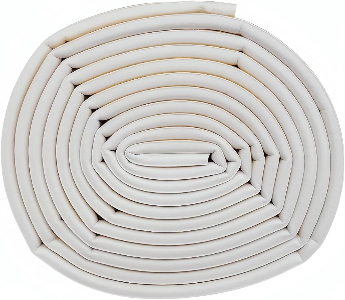 Castaic Door Weather Stripping, Window Rubber Seal Strip Self-Adhisive Foam Tape for Door Window Gap Wind Blocker (White) image number 4