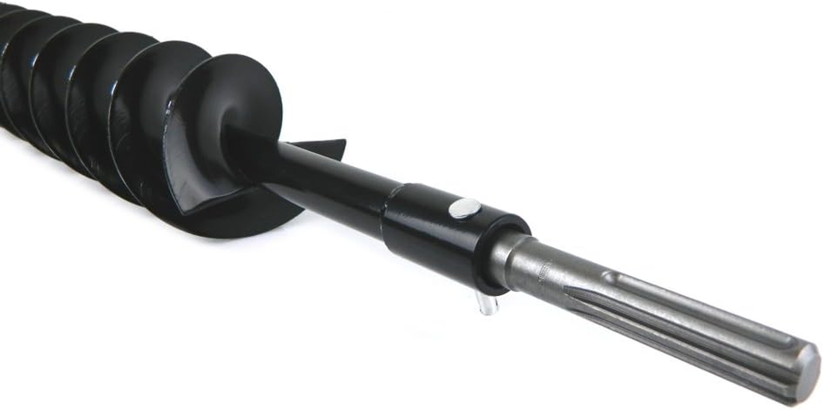 WERKON SDS Max Auger Adapter - Connects Drills to SDS Max Shank and Augers (40-200Mm) - Sturdy Steel 140Mm Length image number 4