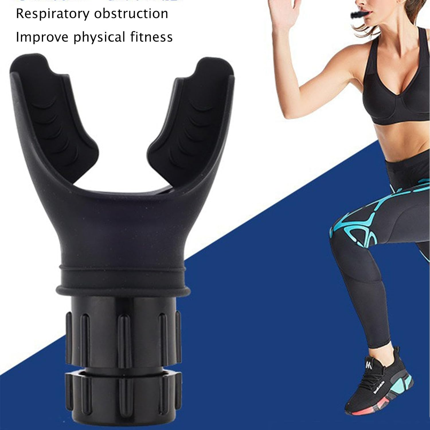 Deep Breathing Lung Adjustable Exercise Equipment, Portable and Easy to Clean, Improving One'S Endurance and Lung Capacity Trainer image number 4