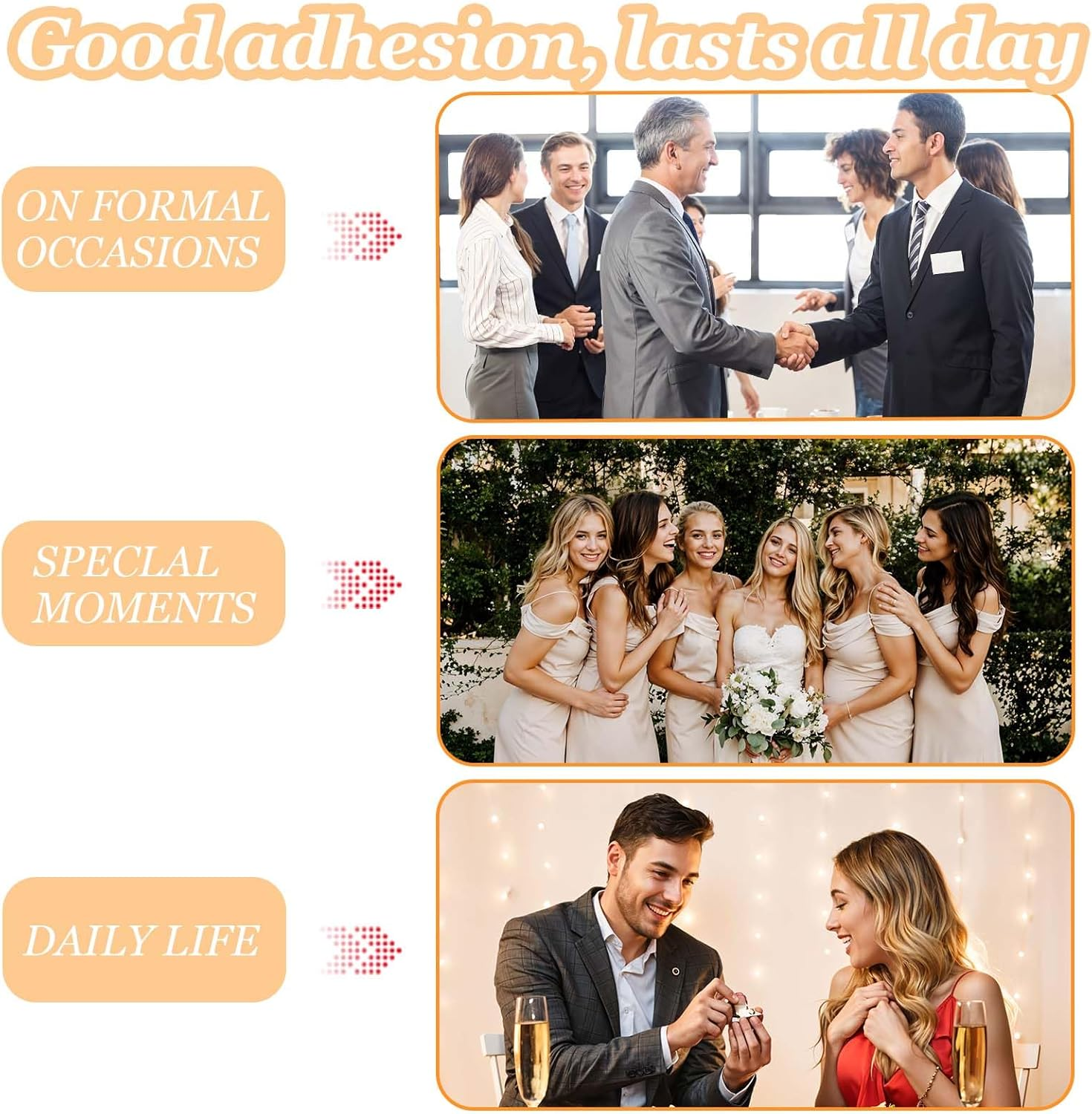 Piriuuo Pack of 10 Tattoo Cover up Tape, 12 X 9 Cm Waterproof Body Tattoo Cover up Sticker, Breathable, Sweatproof Tattoo Cover Tape, Can Be Cut to Size for Tattoo Scars and Birth Marks, Skin Colour image number 2