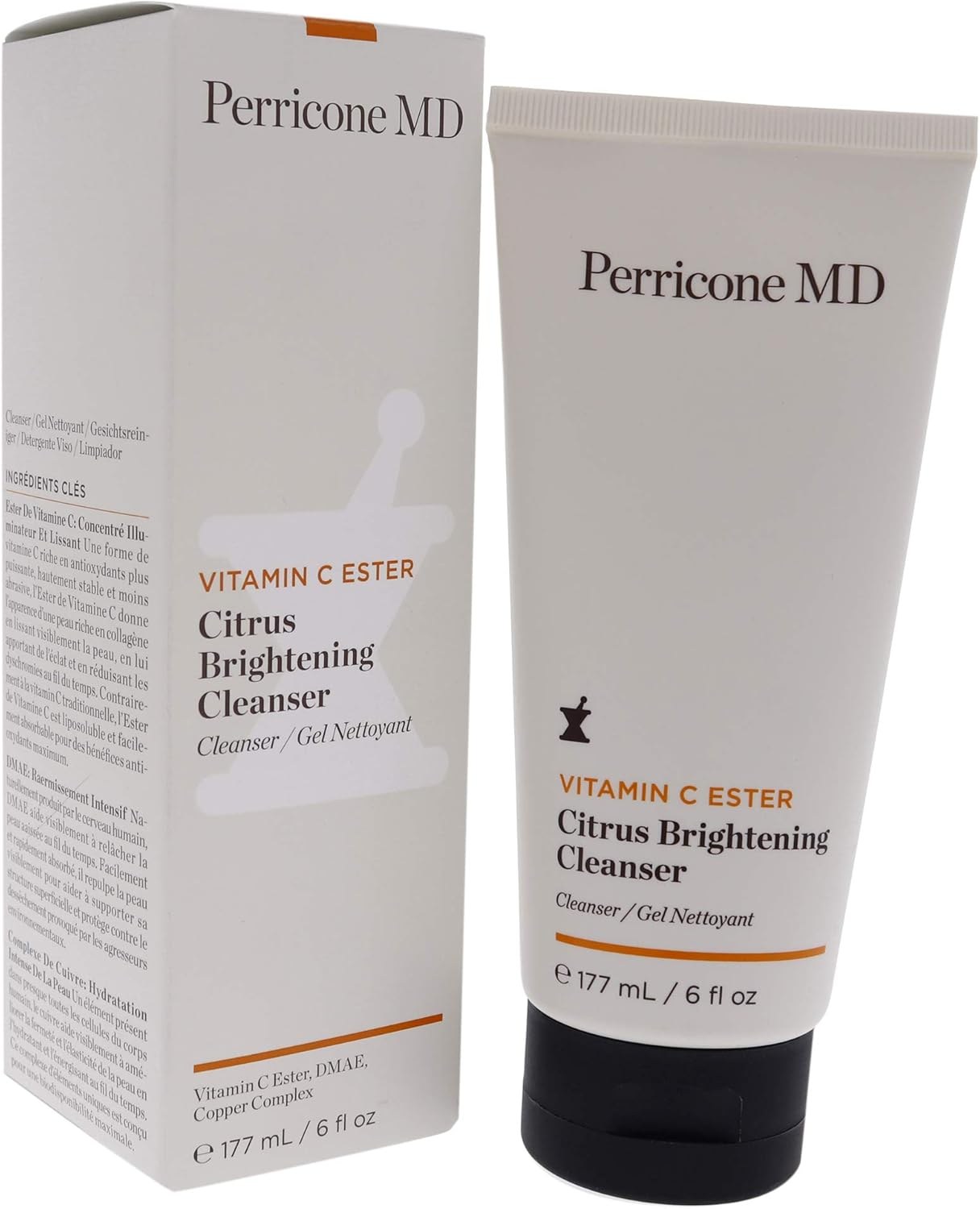 Perricone MD Vitamin C Ester Citrus Brightening Cleanser for Unisex 6 Oz, 177 Ml image number 1