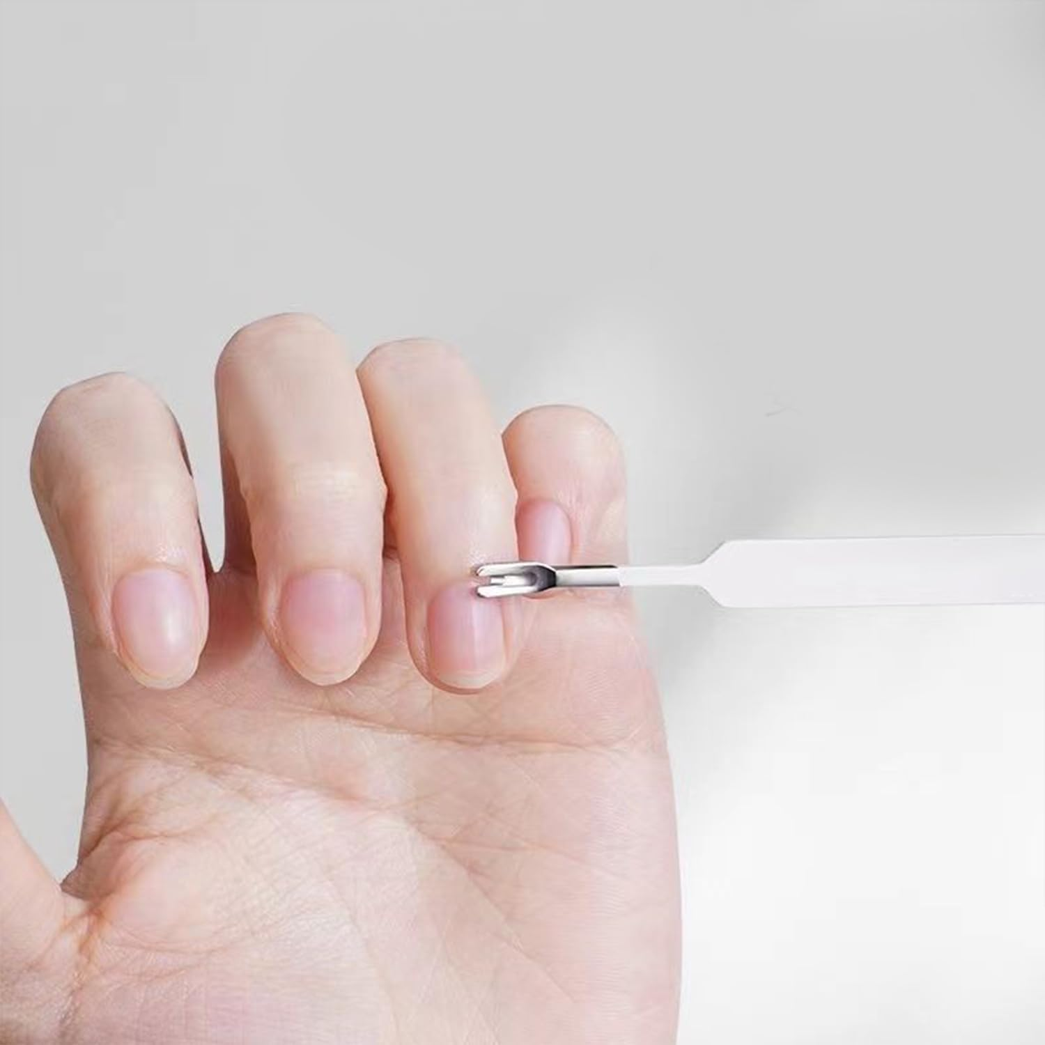 Professional Cuticle Remover & Manicure Kit: Cuticle Cutter, Trimmer, Clippers & Nail Tools Set, Dual-Ended Pusher & Glass Nail File (4-Piece in Leather Case) image number 6