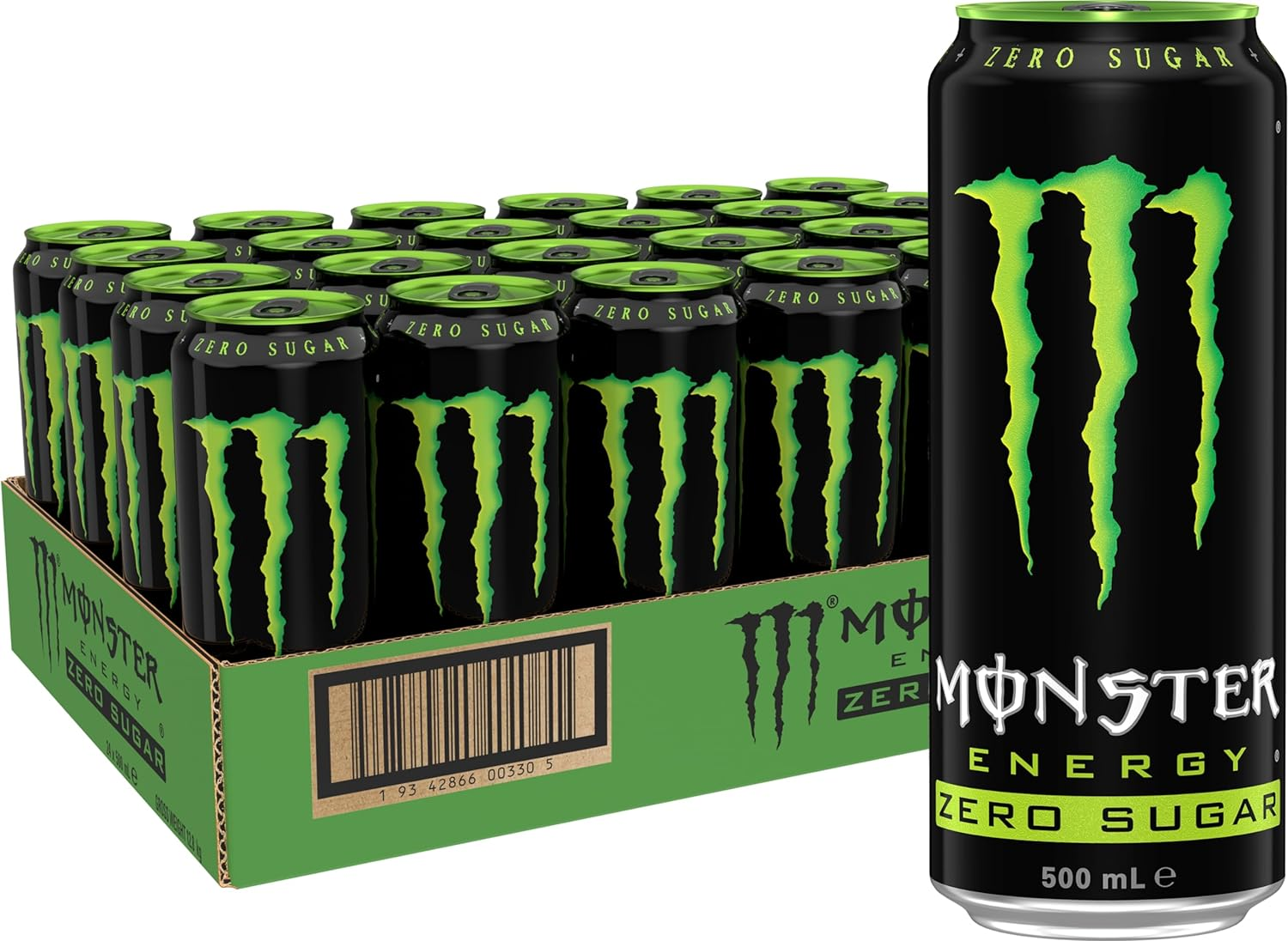 Monster Energy Drink Original Zero Sugar 24 X 500Ml image number 4