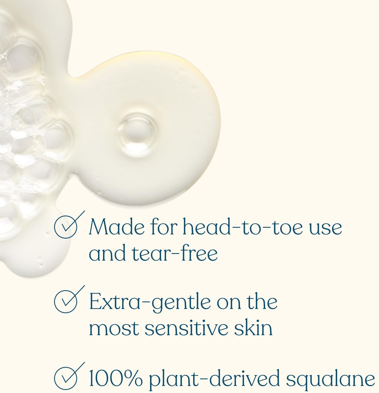 Pipette Baby Shampoo and Body Wash - Fragrance Free, Tear-Free Bath Time, Hypoallergenic, Moisturizing Plant-Derived Squalane, New Formula, 11.8 Fl Oz image number 5