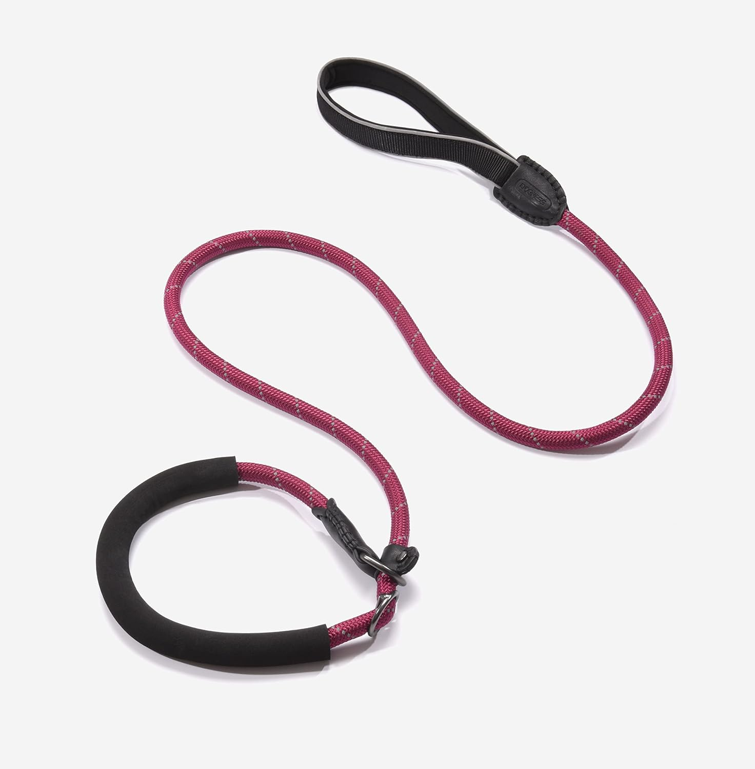 Dogness Extremely Durable Dog Training Rope Leash,The Onesie Dog Leash, Premium Quality Training Slip Lead, Reflective, Thick Heavy Duty, Sturdy Nylon, Comfortable for the Strong Large Medium Pets, - Red image number 4