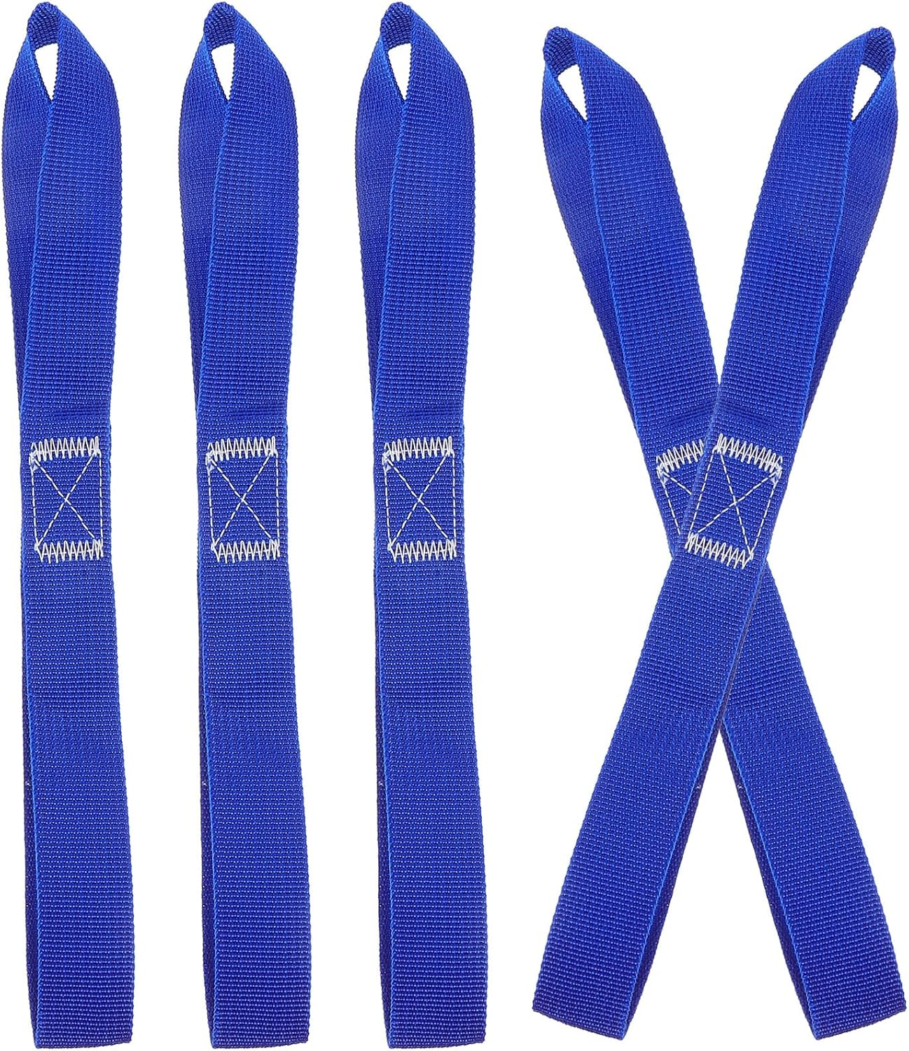 GLEAVI 5PCS Adjustable -Pattern Tie down Straps 2.5Cm X 30.5Cm Multi-Purpose Cargo Lashing Straps for Luggage, Motorcycles, Outdoor Travel and Camping image number 3