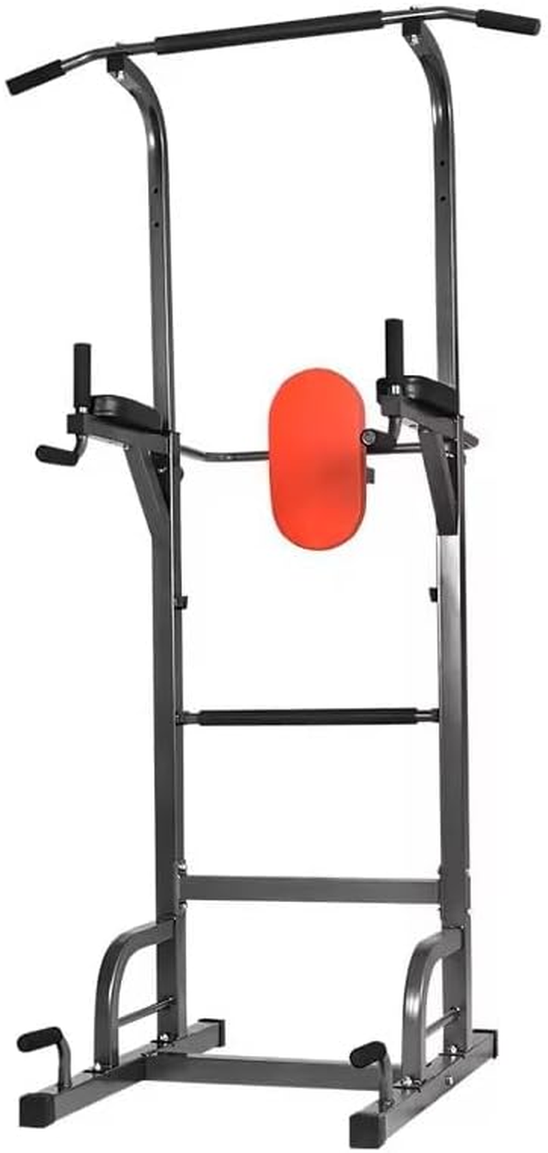 Pull-Up Station 7-Level Height Adjustable, Chin-Up Dip Station for Strength Training, Home Gym Equipment Multi-Station Chin up and Grip Dip Bar, Power Tower for Knee Raise Press, WEIGHT LIMIT 300KG image number 2
