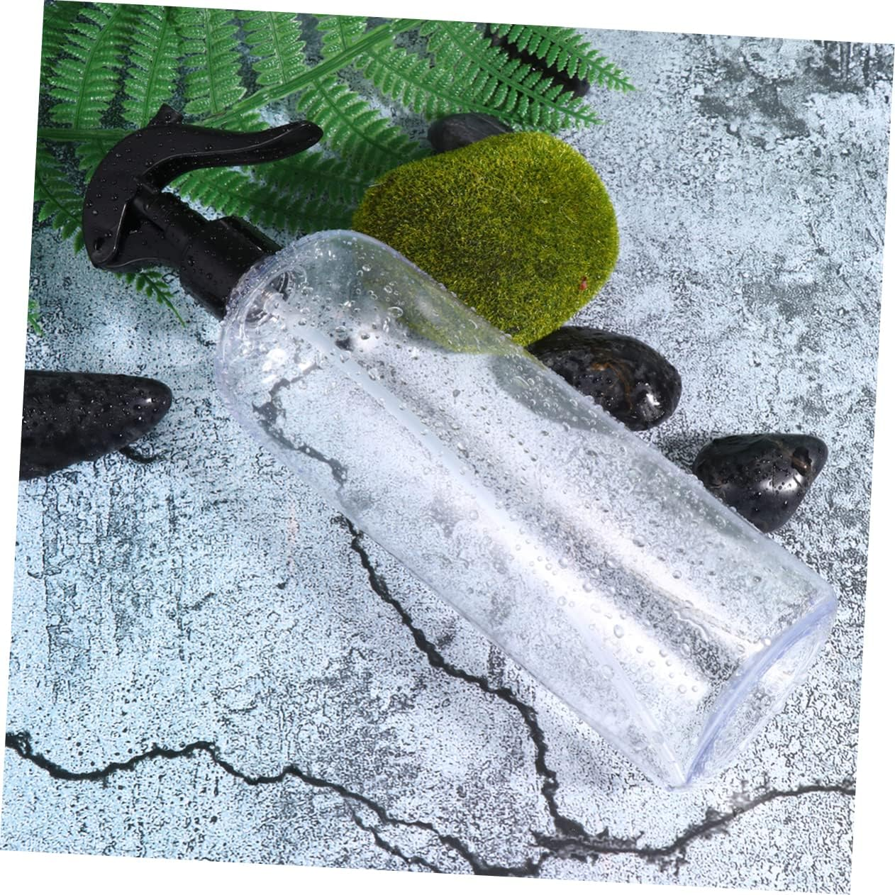 Garneck 5Pcs 500Ml Plastic Spray Bottles Black Lids, Refillable Water Sprayer Bottles for Travel and Plant Mist image number 6