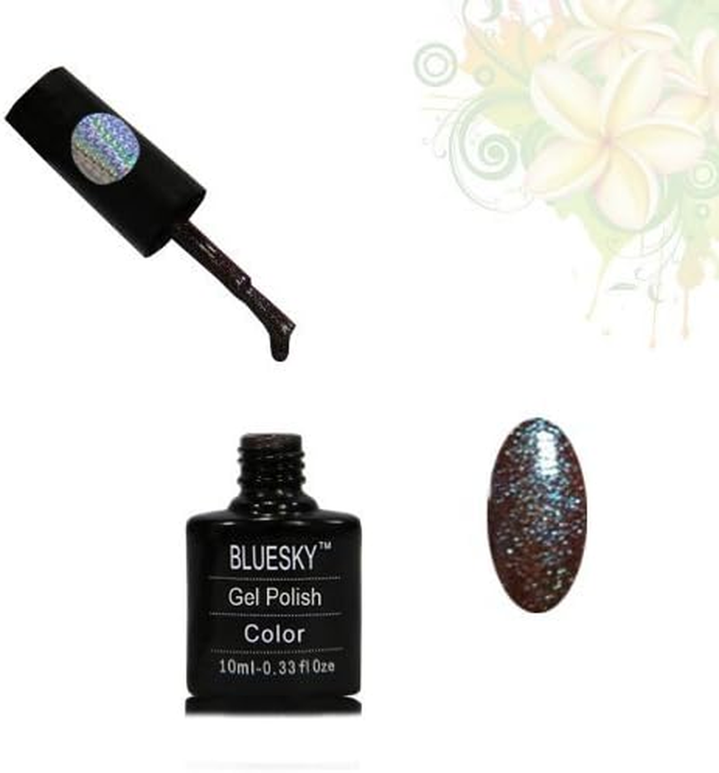 BLUESKY Gel Nail Colours Nails Wrapped up YYF Glitter Nail Gel 10 Ml