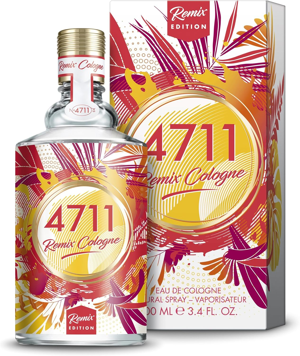 Muelhens 4711 Remix Grapefruit Eau De Cologne for Unisex 100 Ml