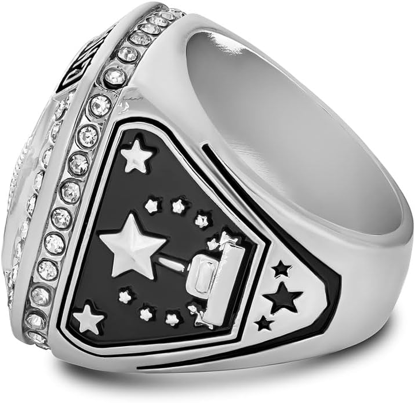 Express Medals of Champion Trophy Rings Award Gift Championship Ring Winner Tournament image number 3