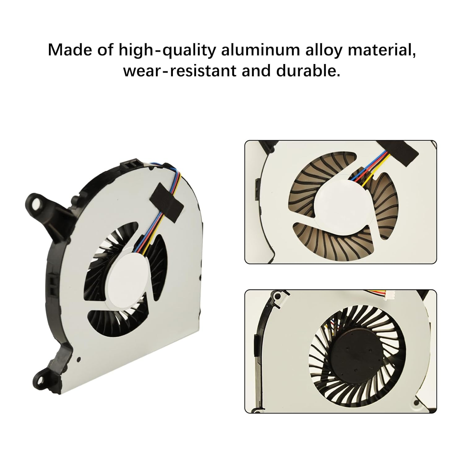 Replacement CPU Cooling Fan, 4 Pin Replacement Computer CPU Cooling Fan for Nuc8I7Beh Nuc8I3Beh Nuc8I5Beh Nuc8I5Bek image number 2