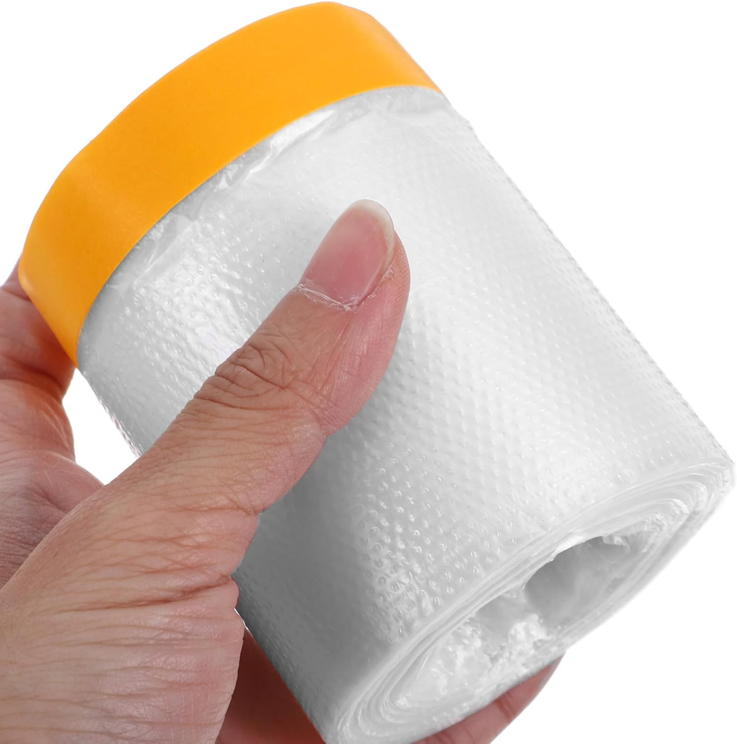 Gadpiparty 3Rolls Pre-Taped Adhesive Masking Film Protective Sheeting for Auto Easy Installation Pe Material for Car image number 4