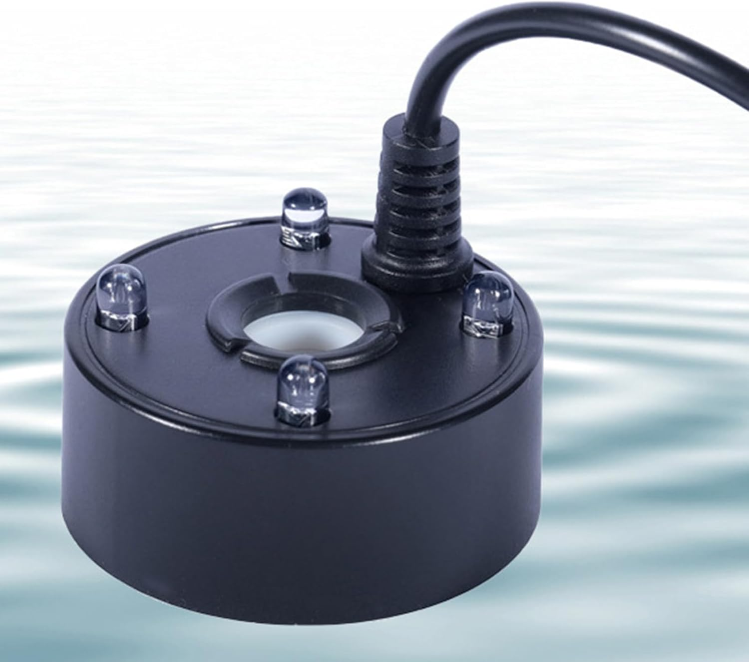 Ultrasonic Mist Maker, Fog Machine Atomizer Fogger, Ultrasonic Fogger with LED Lights, Pond Fog Mister Mist Machine for Water Fountain Pond Aquarium image number 2