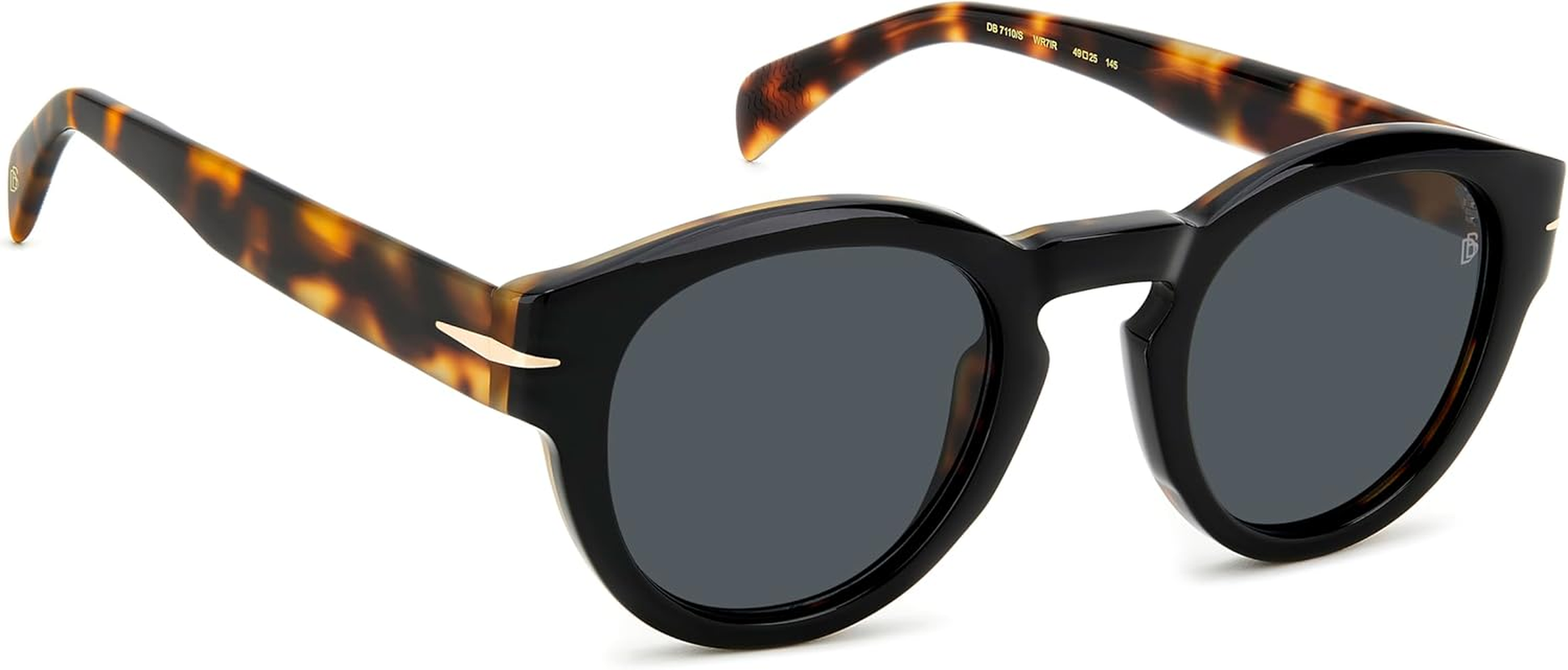 David Beckham Men'S DB 7110/S Sunglasses - Brown Horn image number 4