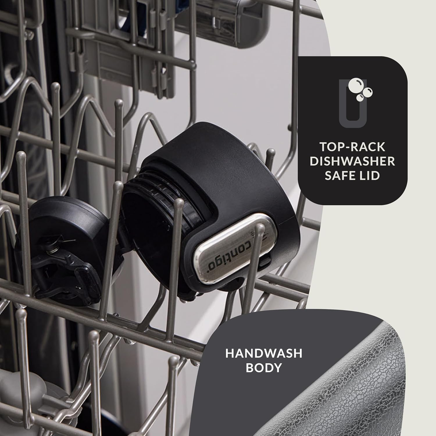 Contigo&reg; AUTOSEAL&reg; West Loop Vacuum-Insulated Stainless Steel Travel Mug with Easy-Clean Lid, 24 Oz, Crystal Sake