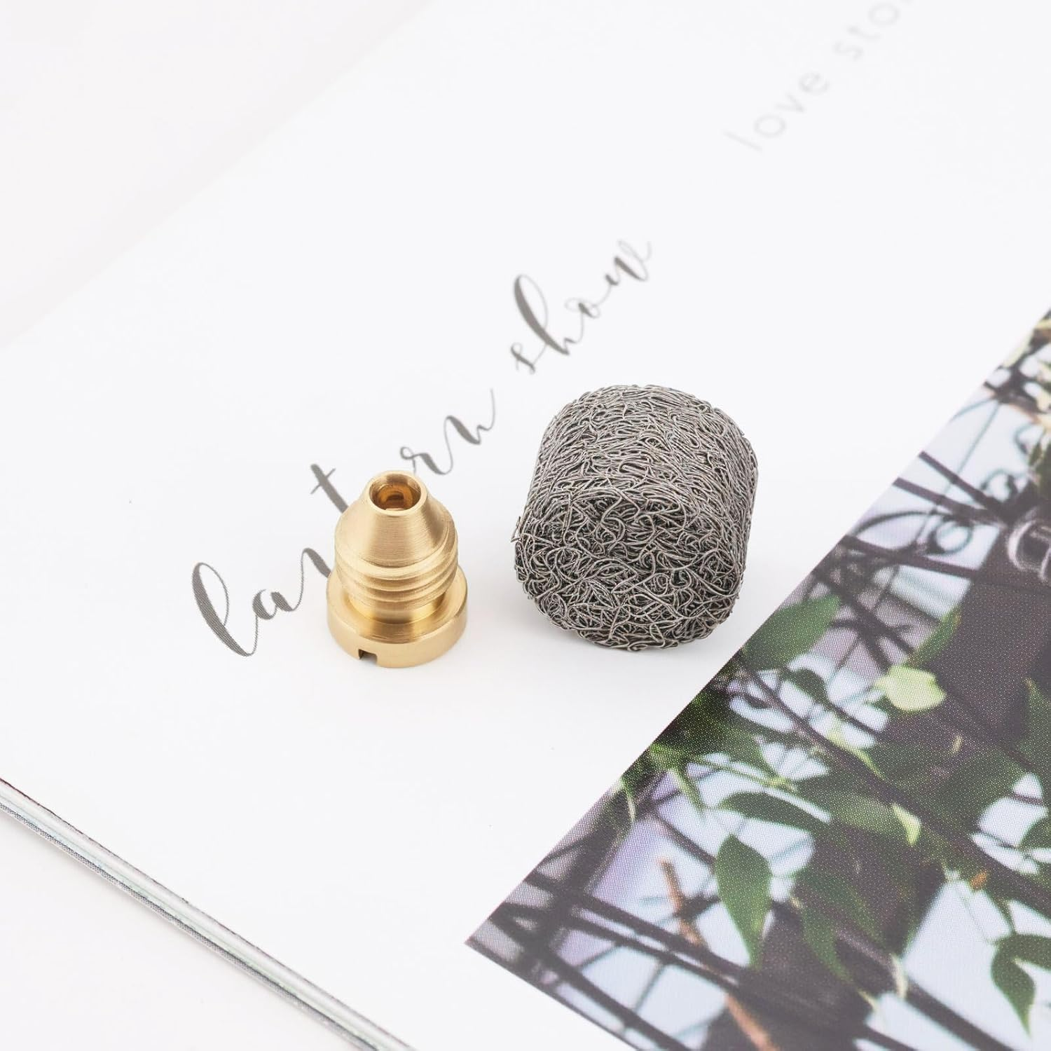 Be in Your Mind 2Sets 1.0Mm Brass Foam Cannon Orifice Nozzle Tips with Foam Maker Suitable for Snow Foam Lance Replacement Parts 3000 PSI image number 4