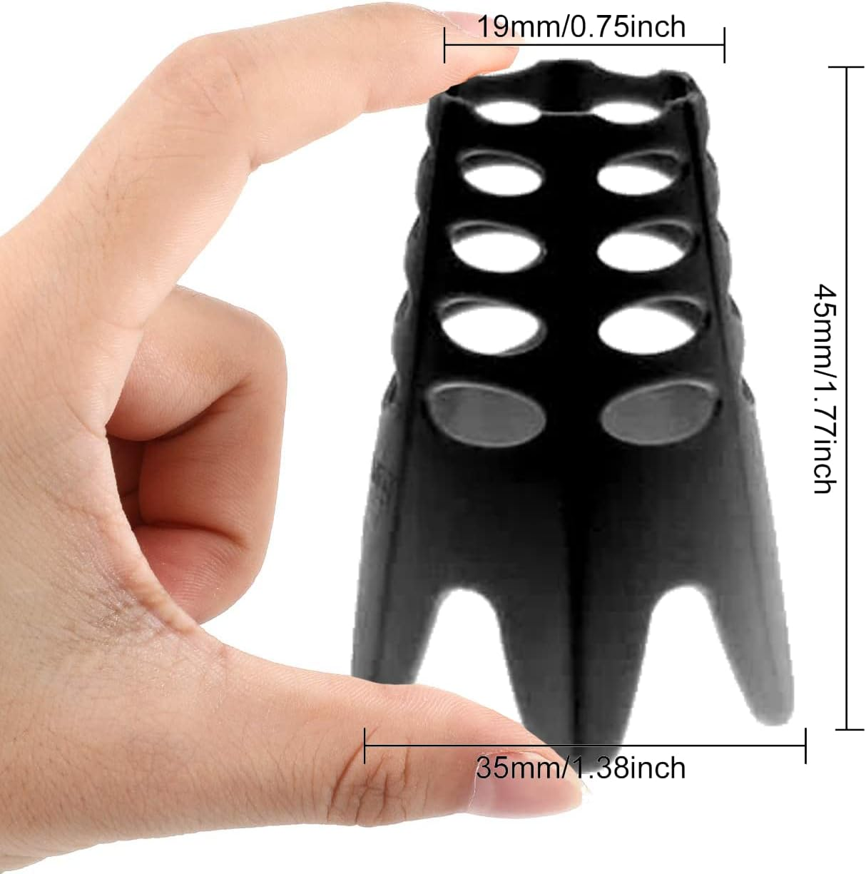 Plastic Golf Tees, 24Pcs Golf Simulator Tees for Home, Outdoor Indoor Golf Tees Simulator Practice Training, Golf Mat Tees for Winter Turf and Driving Range image number 1