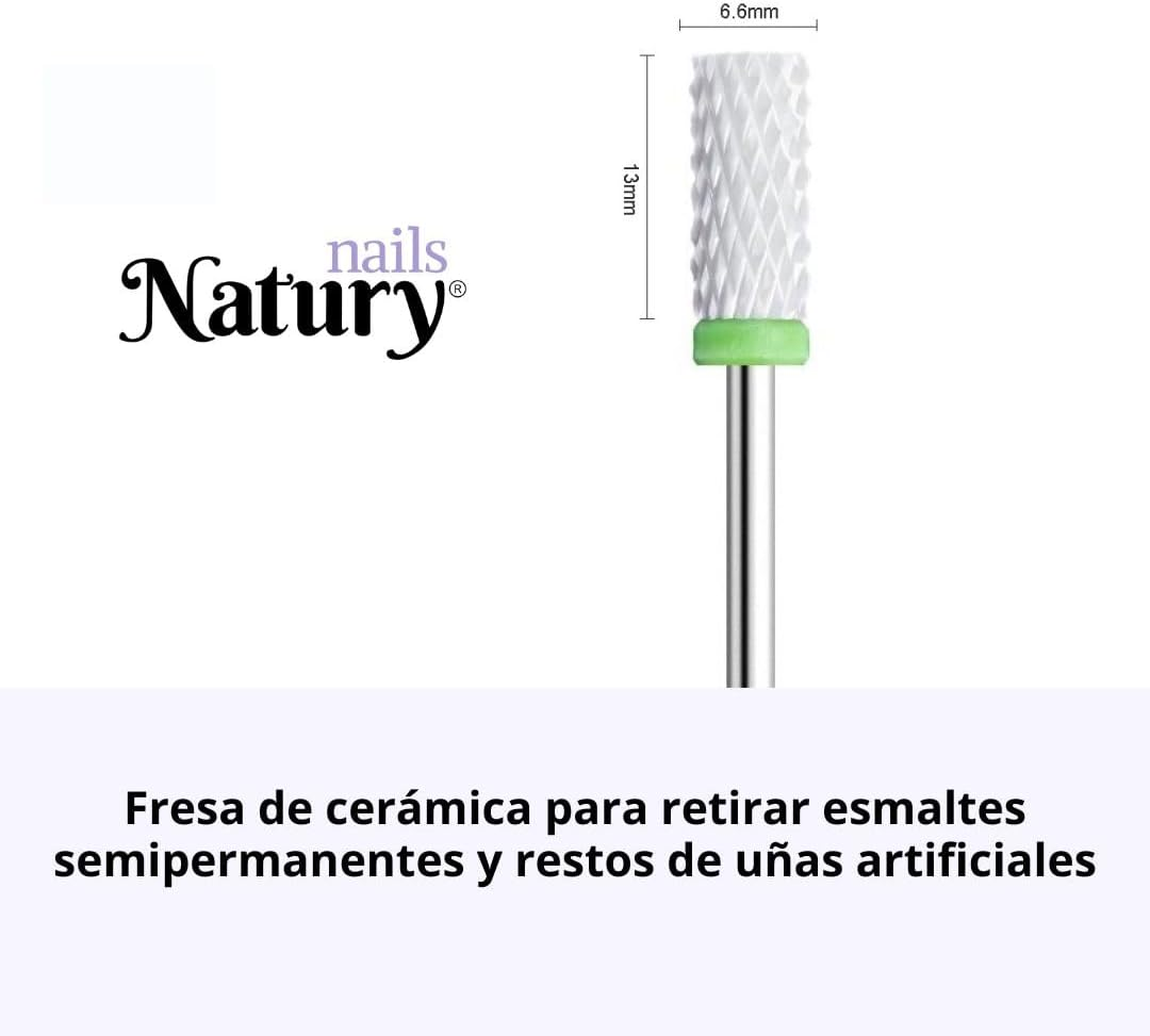 Ceramic Cutter for Nail Cutters, Coarse Grit, Ceramic Drill, Manicure, Pedicure, Nail Polish, Acrylic Nails and Gel Nails. image number 2