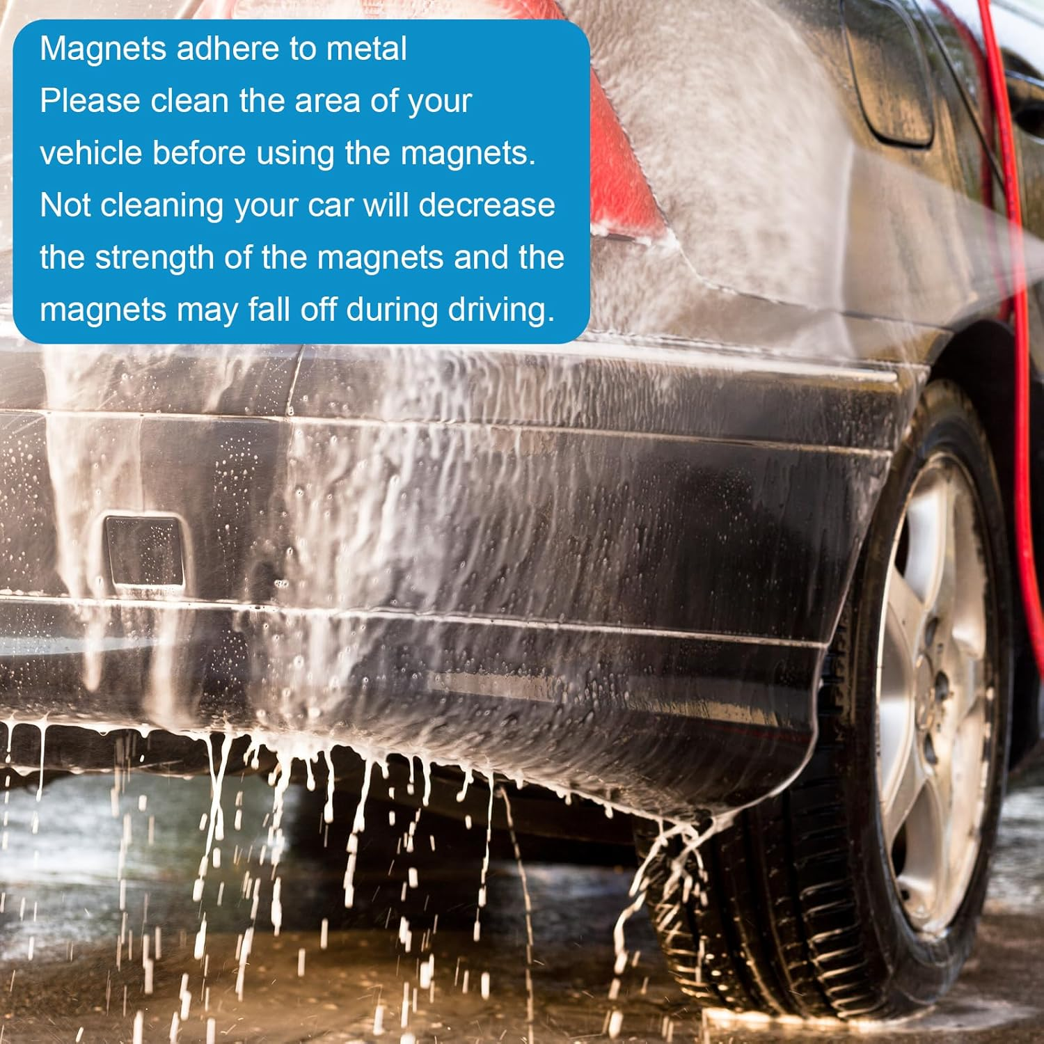 4Pcs Student Driver Magnet for Car, Reflective Car Bumper Stickers Please Be Patient Student Magnet Driver in Training Car Magnet Vehicle Safety Attention Sign for Car Windows image number 5