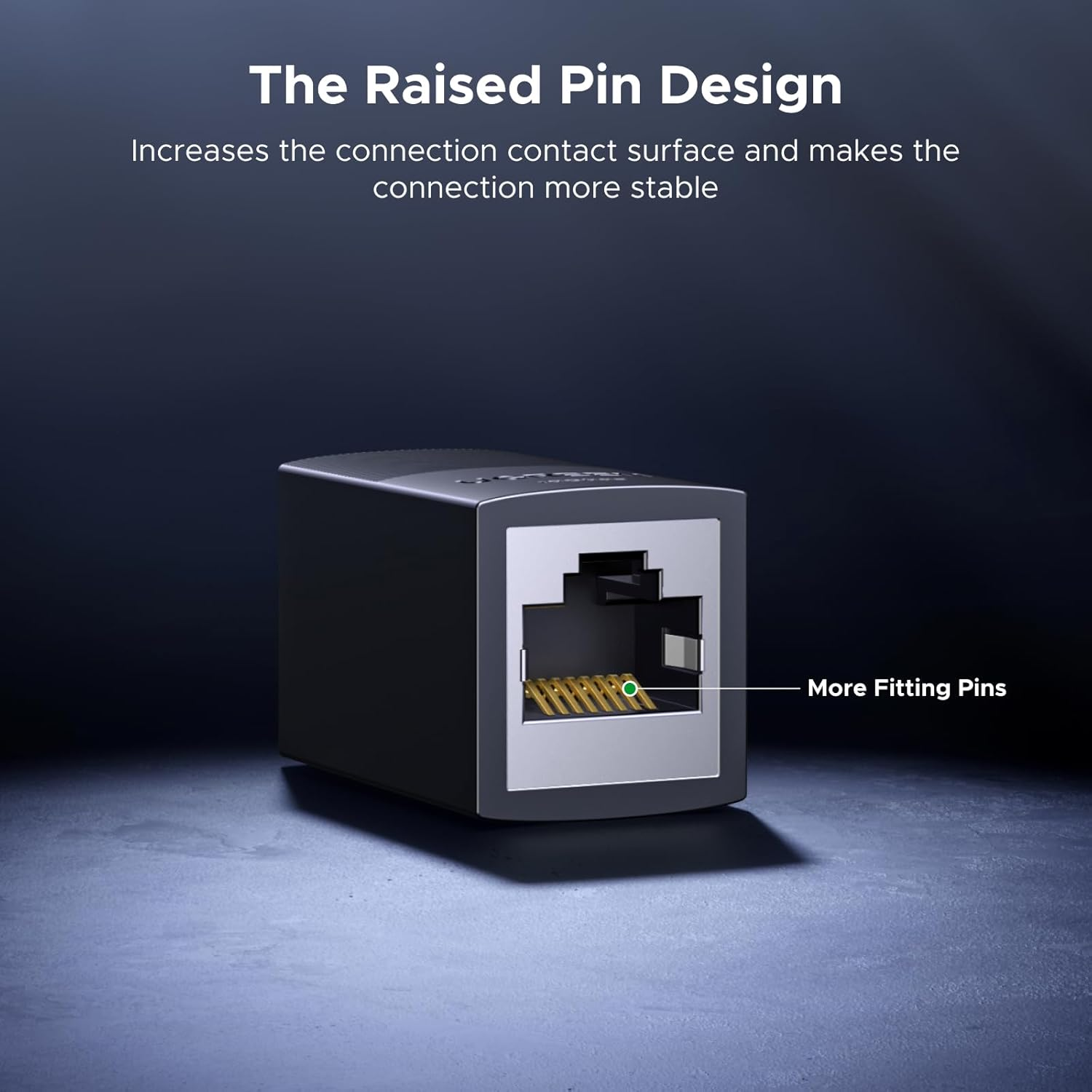 UGREEN Ethernet Coupler 2 Pack, 10Gbps POE High-Speed Shielded Ethernet Extender, LAN Extension Adapter Female to Female for Cat8/Cat7/Cat6/Cat6A/Cat5E/Cat5 Cable image number 6