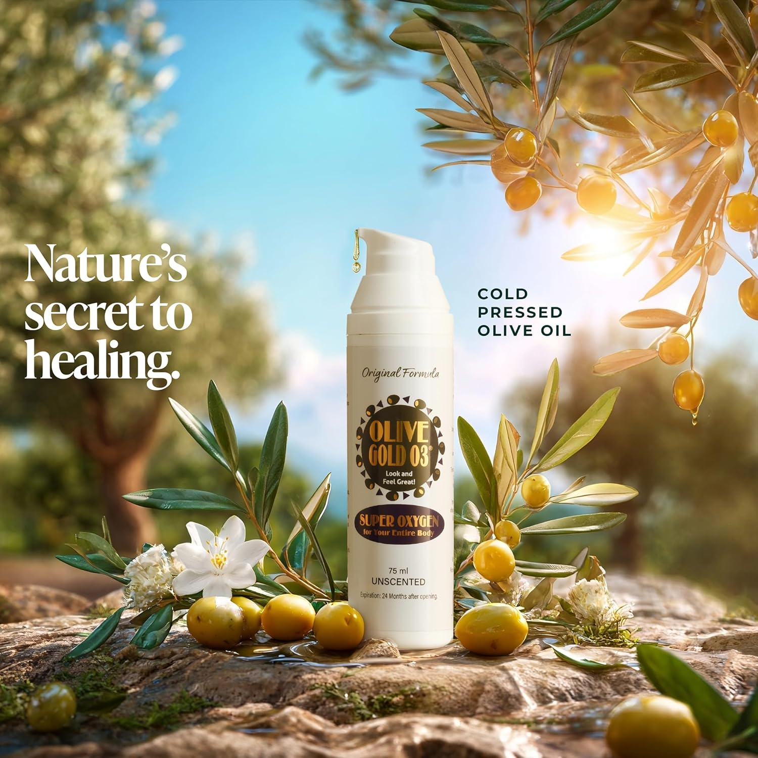 Olive Gold O3 Skin Care Lotion 75Ml