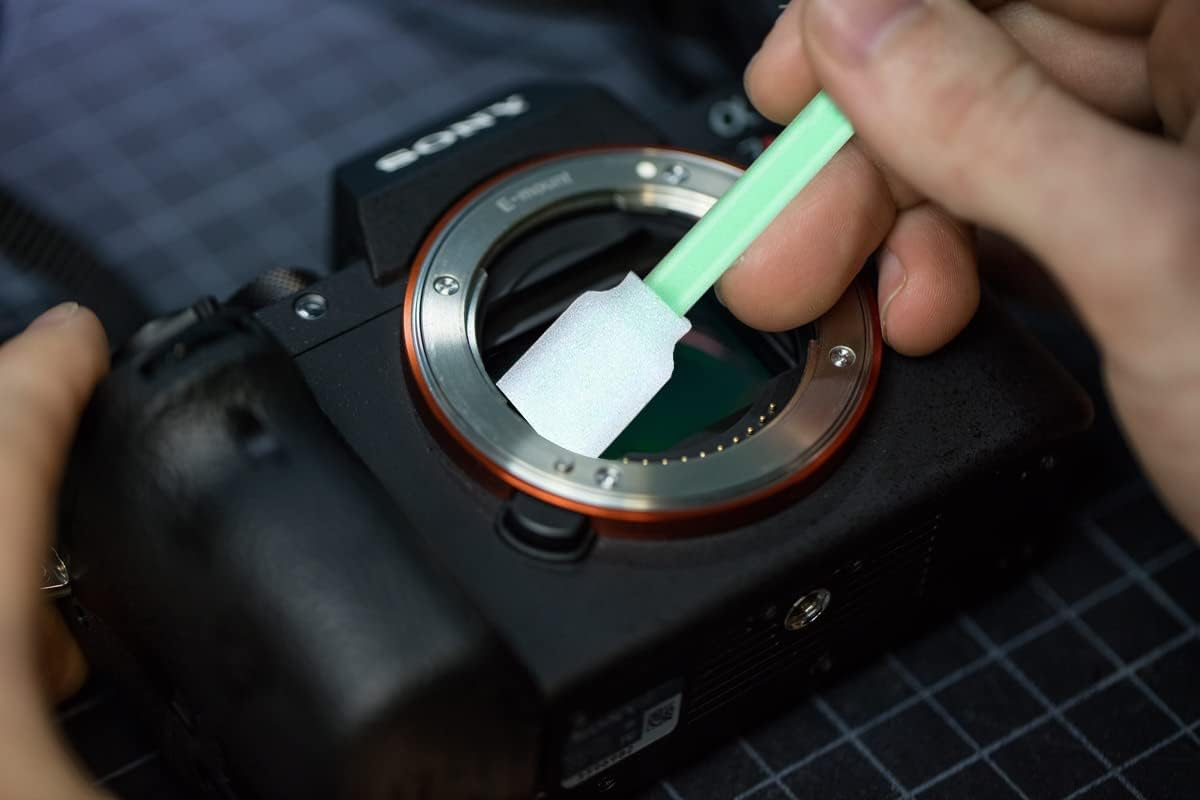 200 PCS Professional Foam Cleaning Swab Sticks for Lab, Dust-Free Cleaning Sponge Swabs for Printer Heads, Scanners, Camera Lenses, Chip Hard Disk Industries, Optical Lenses and Optical Equipment image number 4