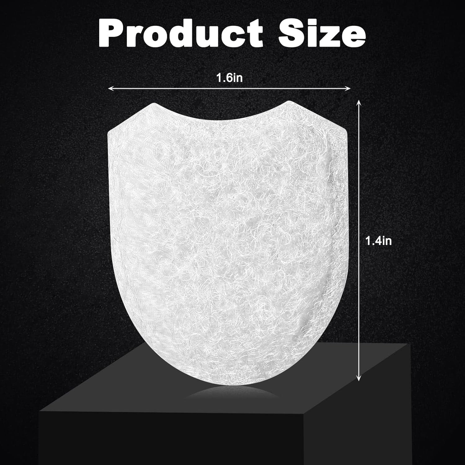 Cindeer 100 Pack Air Filters Compatible with Resmed Airmini Machine Supplies Accessories Disposable Replacement Filters for Travel image number 4