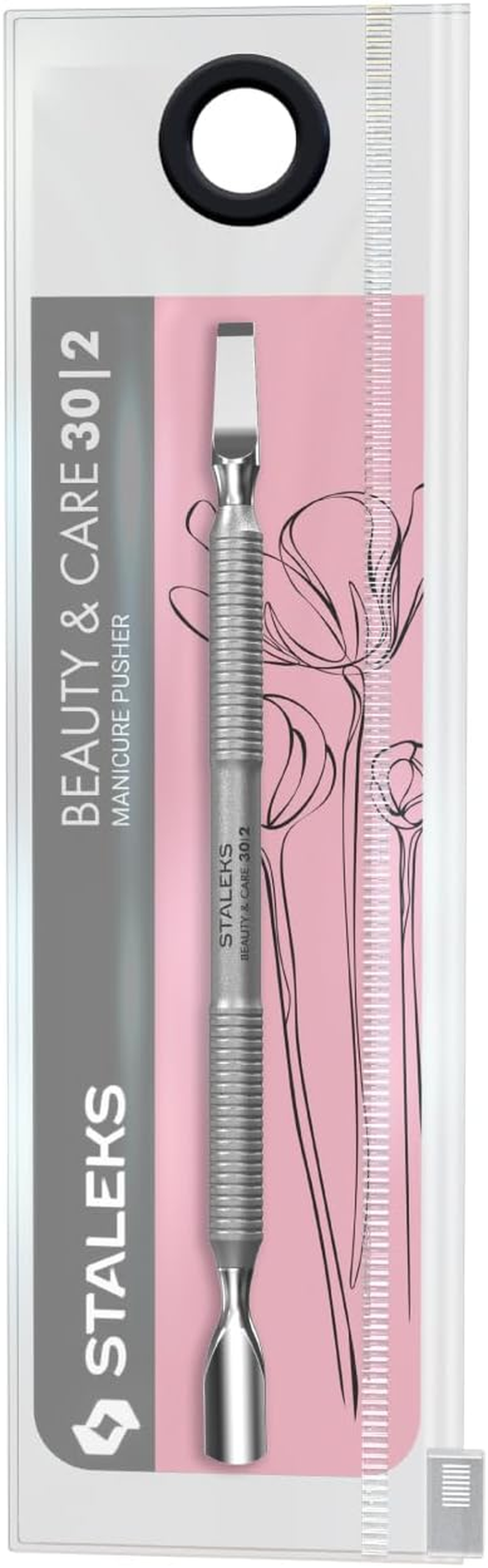 STALEKS PRO Cuticle Pusher Classic 30 Type 2, Manicure Tool PBC-30/2 image number 3