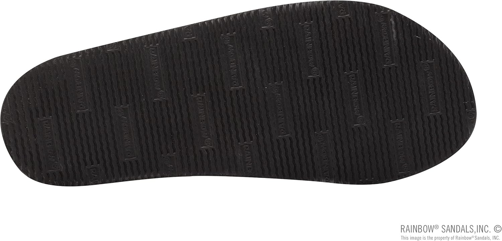 Rainbow Sandals Mens Luxury Leather - Double Layer Arch Support with 1" Strap image number 5