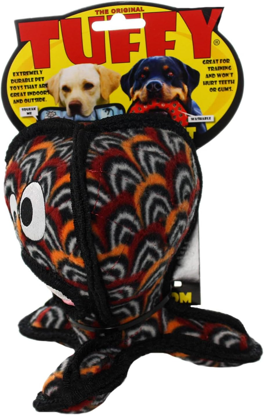 TUFFY Alien G3 Durable Dog Toy, Vulture Print image number 3