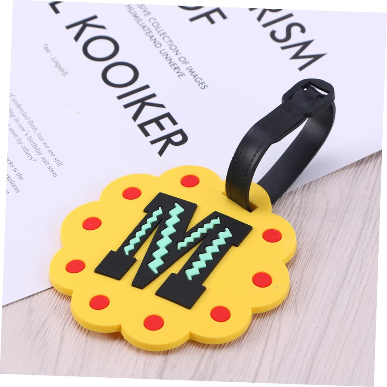 Operitacx Travel Tag Set Luggage Tags Name Address Colorful Suitcase Lightweight PVC image number 1