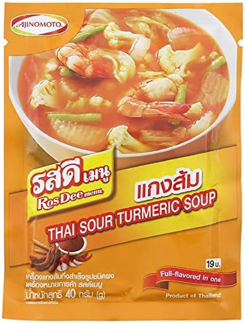 Rosdee Spicy & Sour Thai Turmeric Soup 40G