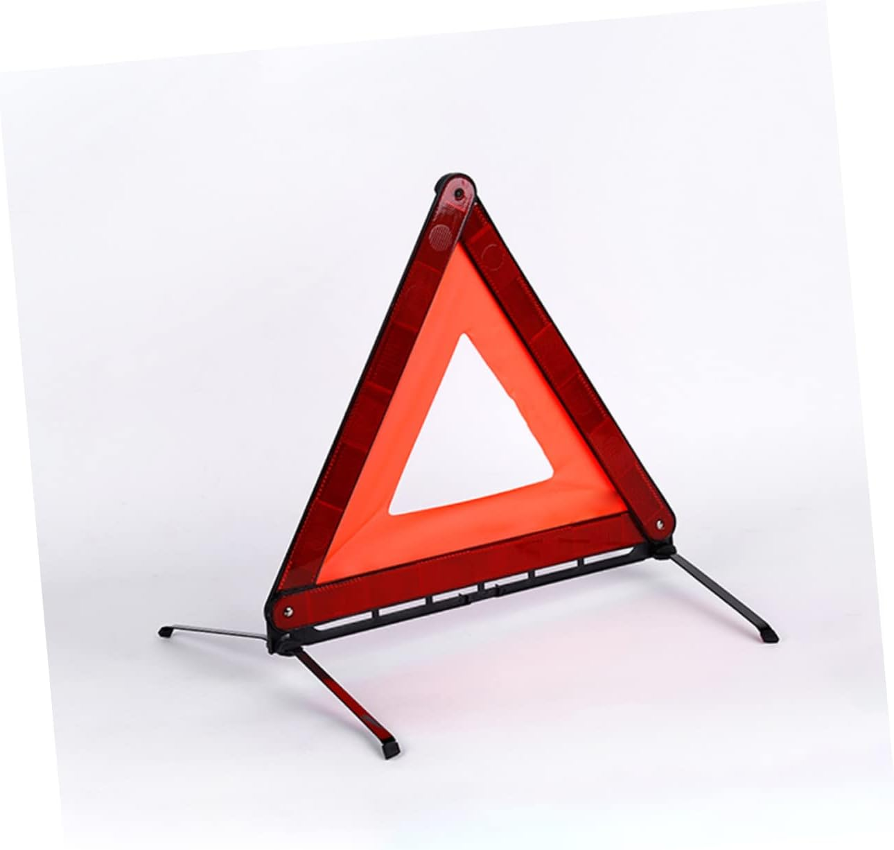 Hohopeti Reflective Warning Triangle Emergency Sign Foldable 3-Foot Roadside Safety Indicator for Cars and Trucks Portable Car Emergency Accessory image number 2