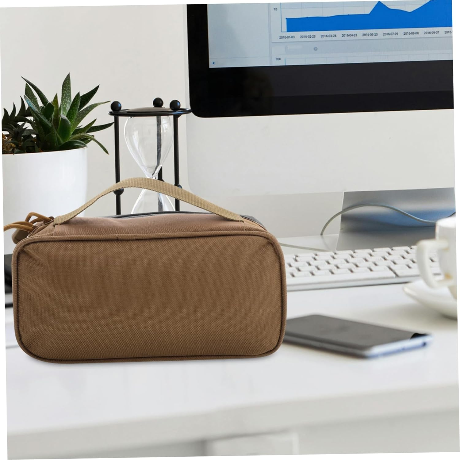 HONMEET Emergency Bag for Outdoor Travel Camping Toiletry Bag Organizer Compact and Portable image number 5